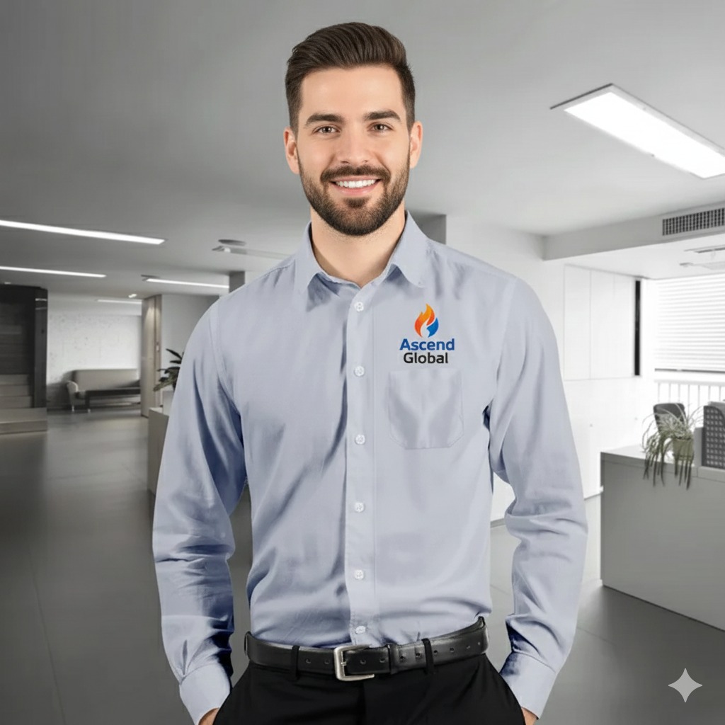  GLOBAL PROFESSIONAL GREY SHIRT 